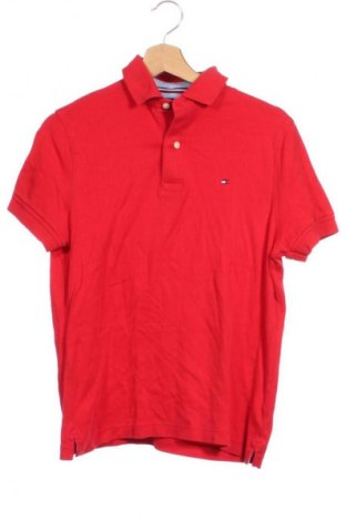 Męski T-shirt Tommy Hilfiger, Rozmiar XS, Kolor Czerwony, Cena 129,99 zł