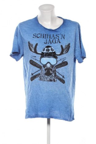 Męski T-shirt Unbranded, Rozmiar 3XL, Kolor Niebieski, Cena 36,99 zł