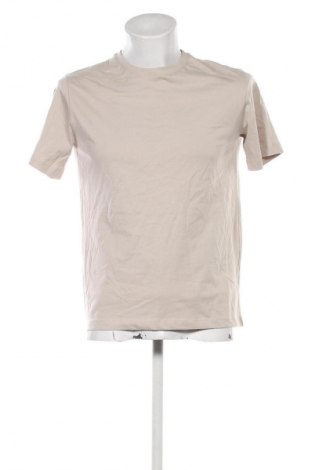 Мъжка тениска Zara, Размер S, Цвят Бежов, Цена 7,15 €