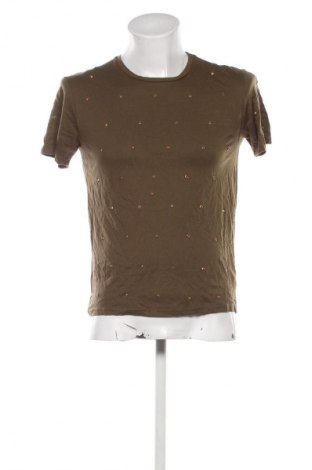 Мъжка тениска Zara, Размер M, Цвят Зелен, Цена 8,18 €