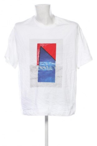 Ανδρικό t-shirt Zara, Μέγεθος L, Χρώμα Λευκό, Τιμή 16,99 €