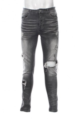 Pánské džíny  Boohoo, Velikost L, Barva Šedá, Cena  309,00 Kč