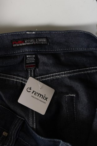 Blugi de bărbați FUBU, Mărime XL, Culoare Albastru, Preț 130,33 Lei
