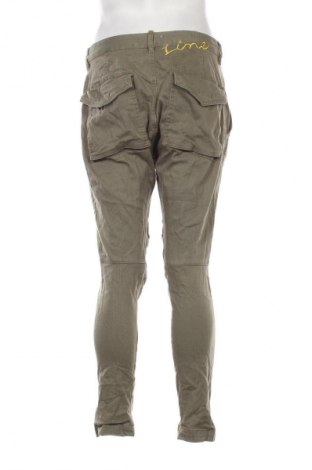 Męskie jeansy Line, Rozmiar L, Kolor Zielony, Cena 47,99 zł