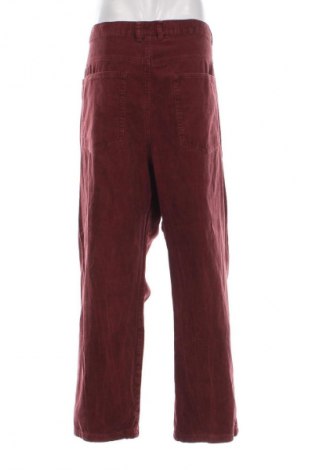 Pantaloni raiați de bărbați Unbranded, Mărime 3XL, Culoare Roșu, Preț 104,26 Lei