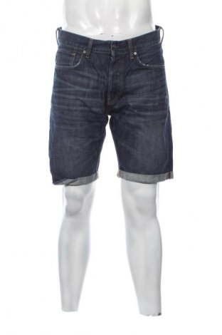 Ανδρικό κοντό παντελόνι H&M L.O.G.G., Μέγεθος L, Χρώμα Μπλέ, Τιμή 11,99 €