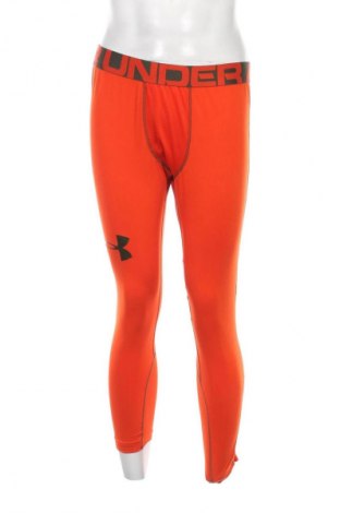 Męskie legginsy Under Armour, Rozmiar XL, Kolor Pomarańczowy, Cena 112,53 zł