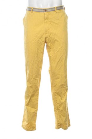 Męskie spodnie Atelier Goldner, Rozmiar XXL, Kolor Żółty, Cena 50,99 zł