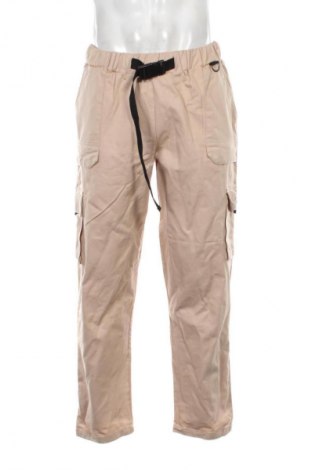 Pantaloni de bărbați Boohoo, Mărime M, Culoare Bej, Preț 132,10 Lei