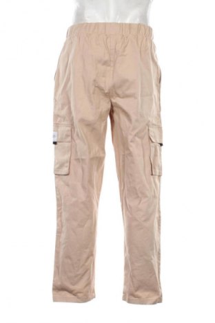 Pantaloni de bărbați Boohoo, Mărime M, Culoare Bej, Preț 132,10 Lei