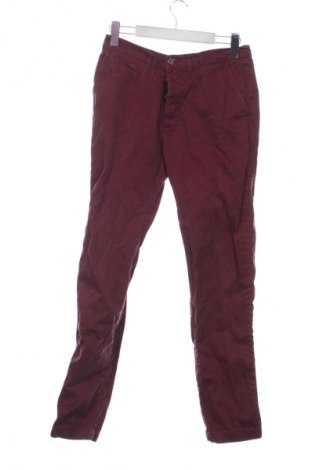 Pantaloni de bărbați H&M Divided, Mărime S, Culoare Roșu, Preț 60,14 Lei