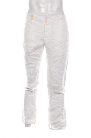 Pantaloni de bărbați Zara, Mărime M, Culoare Alb, Preț 72,99 Lei