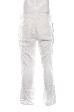 Pantaloni de bărbați Zara, Mărime M, Culoare Alb, Preț 72,99 Lei