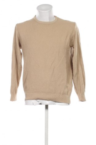 Ανδρικό πουλόβερ Cotton&silk, Μέγεθος XL, Χρώμα  Μπέζ, Τιμή 8,99 €