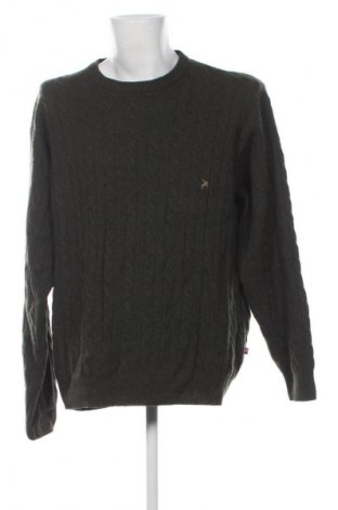 Męski sweter Montego, Rozmiar XXL, Kolor Zielony, Cena 179,62 zł