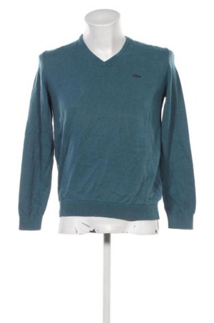Herrenpullover S.Oliver, Größe M, Farbe Blau, Preis 14,99 €