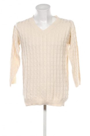 Pulover de bărbați SHEIN, Mărime S, Culoare Bej, Preț 37,99 Lei