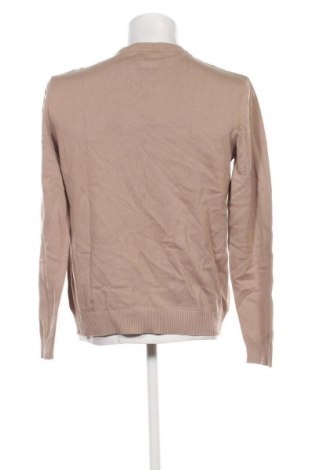 Męski sweter Sinsay, Rozmiar L, Kolor Beżowy, Cena 95,59 zł