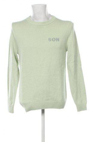Męski sweter Sondag & Sons, Rozmiar M, Kolor Zielony, Cena 150,99 zł