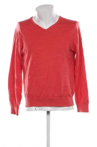 Męski sweter Tommy Hilfiger, Rozmiar M, Kolor Czerwony, Cena 141,99 zł