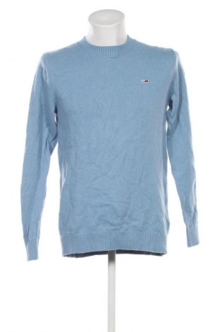 Ανδρικό πουλόβερ Tommy Jeans, Μέγεθος M, Χρώμα Μπλέ, Τιμή 38,99 €