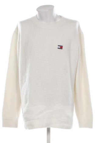 Pánsky sveter  Tommy Jeans, Veľkosť 3XL, Farba Biela, Cena  30,95 €