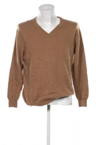 Męski sweter Werther, Rozmiar L, Kolor Beżowy, Cena 131,57 zł