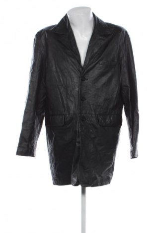 Geacă de piele pentru bărbati Angelo Litrico, Mărime XL, Culoare Negru, Preț 271,99 Lei