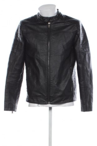 Geacă de piele pentru bărbati Guess, Mărime M, Culoare Negru, Preț 219,99 Lei