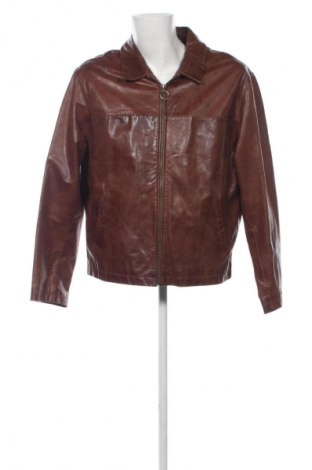 Pánska kožená bunda  ONLY, Veľkosť XL, Farba Hnedá, Cena  64,95 €