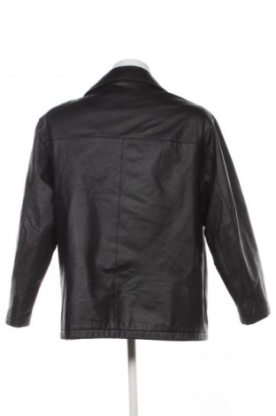 Мъжко кожено яке ONLY, Размер XL, Цвят Черен, Цена 55,21 €