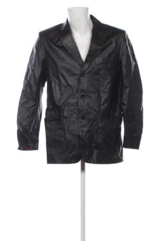 Geacă de piele pentru bărbati Pierre Cardin, Mărime L, Culoare Negru, Preț 472,99 Lei