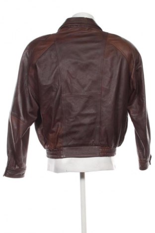 Мъжко кожено яке Unbranded, Размер M, Цвят Кафяв, Цена 55,00 €