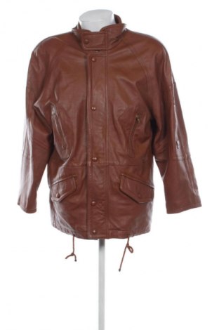 Férfi bőrdzseki Unbranded, Méret L, Szín Barna, Ár 21 899 Ft