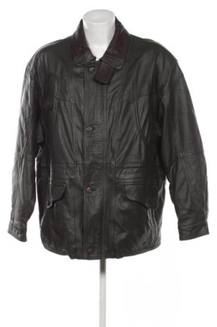 Geacă de piele pentru bărbati Unbranded, Mărime 3XL, Culoare Verde, Preț 292,99 Lei