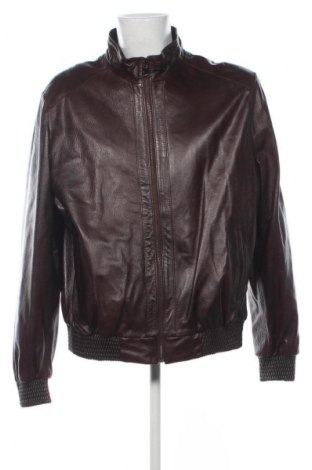 Мъжко кожено яке Unbranded, Размер 3XL, Цвят Кафяв, Цена 54,67 €