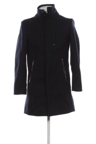 Мъжко палто Zara, Размер M, Цвят Син, Цена 18,40 €