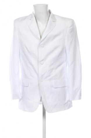 Ανδρικό σακάκι Berto Lucci, Μέγεθος M, Χρώμα Λευκό, Τιμή 14,99 €