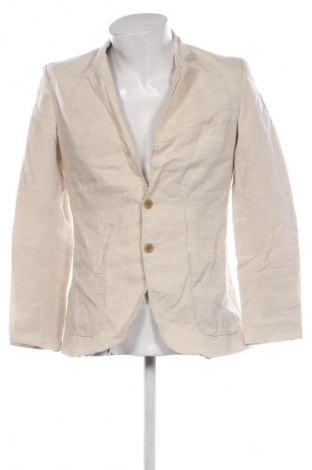 Herren Sakko Zara, Größe M, Farbe Beige, Preis 16,99 €