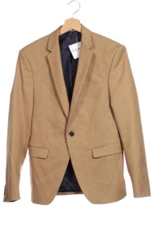 Herren Sakko Zara, Größe S, Farbe Braun, Preis 14,99 €