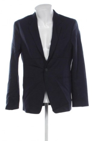 Мъжко сако Zara, Размер L, Цвят Син, Цена 13,80 €