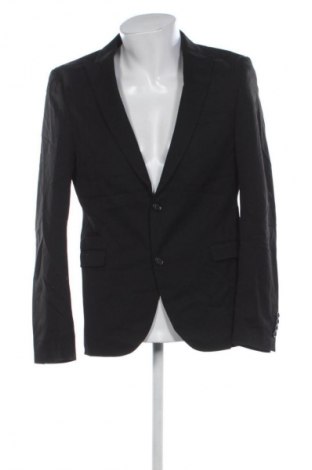 Ανδρικό σακάκι Zara, Μέγεθος L, Χρώμα Μαύρο, Τιμή 12,99 €