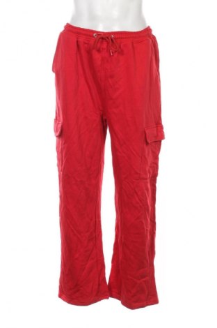 Męskie spodnie sportowe Pretty Little Thing, Rozmiar L, Kolor Czerwony, Cena 84,99 zł