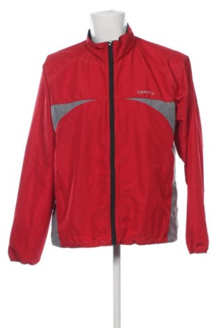 Ανδρική αθλητική ζακέτα Craft, Μέγεθος XL, Χρώμα Κόκκινο, Τιμή 17,99 €