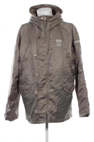 Pánská bunda  Camp David, Velikost L, Barva Šedá, Cena  1 672,00 Kč