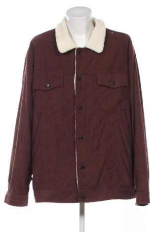 Herrenjacke Kiabi, Größe 5XL, Farbe Braun, Preis 13,99 €
