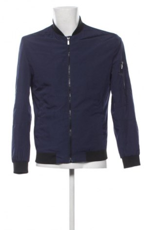 Geacă de bărbati Zara, Mărime M, Culoare Albastru, Preț 76,99 Lei