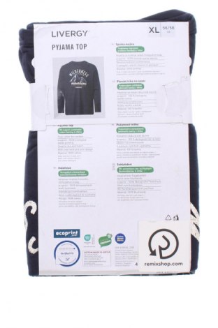 Pijama Livergy, Mărime XL, Culoare Albastru, Preț 122,68 Lei