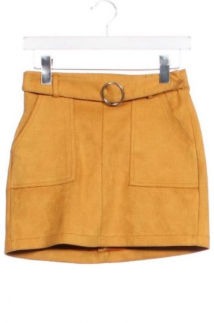 Rock Bershka, Größe XS, Farbe Gelb, Preis € 9,78