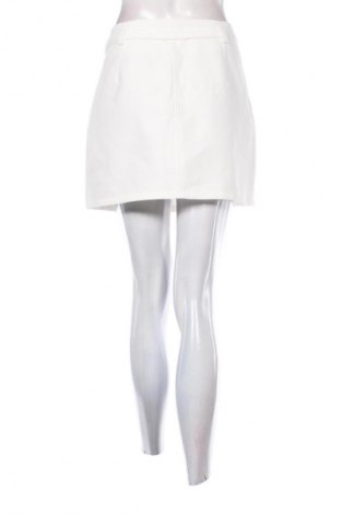 Fustă Bershka, Mărime L, Culoare Alb, Preț 51,00 Lei